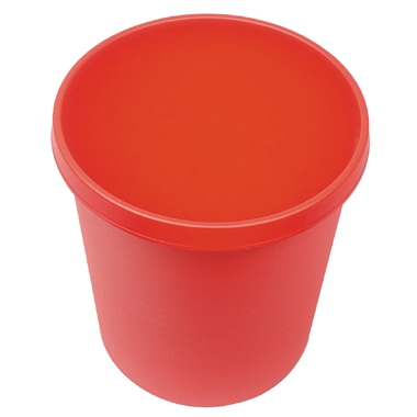 Papierkorb 18 Ltr., 31 cm x 32 cm, rot, SOE 1172