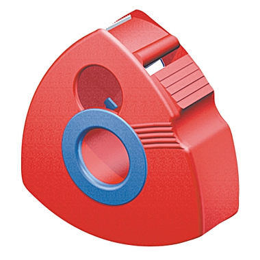 Tesa-Klebefilm-Handabroller fr Klebeband, 19 mm x 10 m, rot/blau [50520RO/BL]