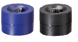 Briefklammernspender (Magnetdose), blau [50810BL]