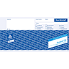Kurzbrief, 1/3 DIN A4, ZWE 01741, selbstdurchschr., (2 x 40 Bl.)