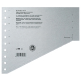 Staffel-Trennbltter, Leitz 1651, (1 Pck. = 100 St.) [40506]