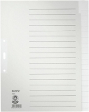 Register, Papier, Vollformat, 20 tlg., blanko, Leitz 1220 [40803]