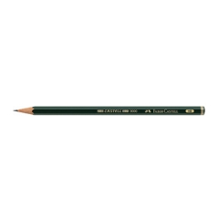 Bleistift Castell 9000 HB, umweltfreundliche Lackierung